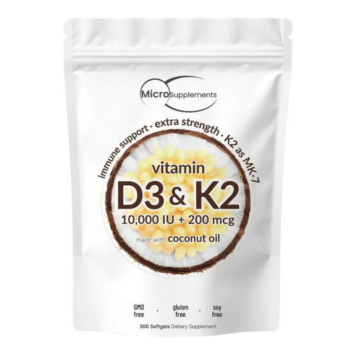 Micro Supplements™ D3 + K2 Softgels