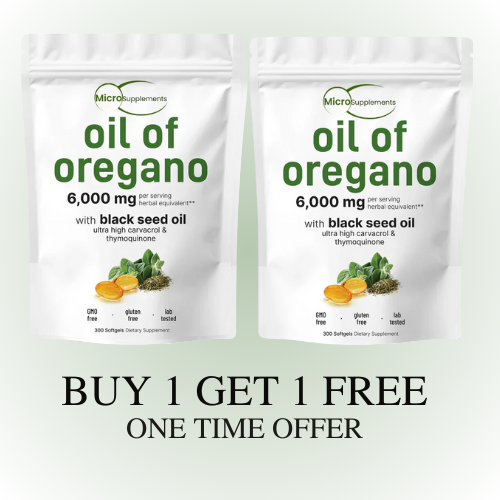 [ONE TIME OFFER] BUY 1 GET 1 FREE Micro Supplements™ Oregano Oil with Black Seed Oil